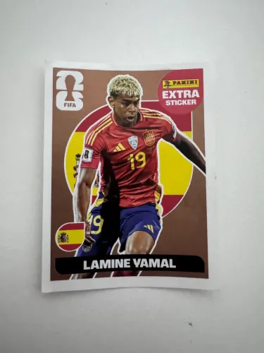 ? Figurinhas EXTRA STICKER LEGEND - Copa do Mundo FIFA 2026 ?