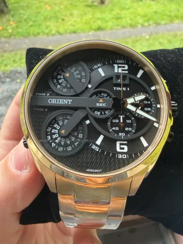 Relógio Orient Cronógrafo NOVO e original, 15 meses de garantia!
