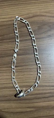 Corrente de Prata + pulseira de Prata + aliança