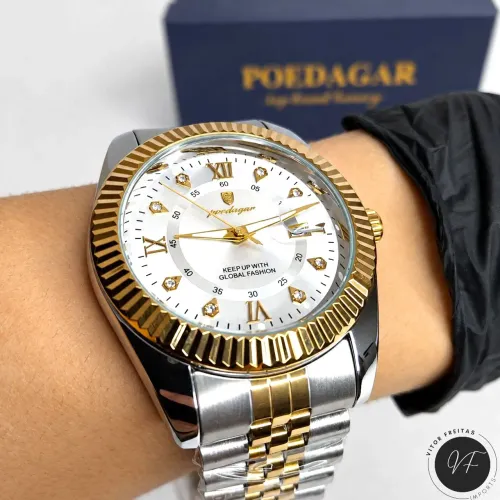 Relógio Poedagar Goldenstar | Entrega Grátis em VCA