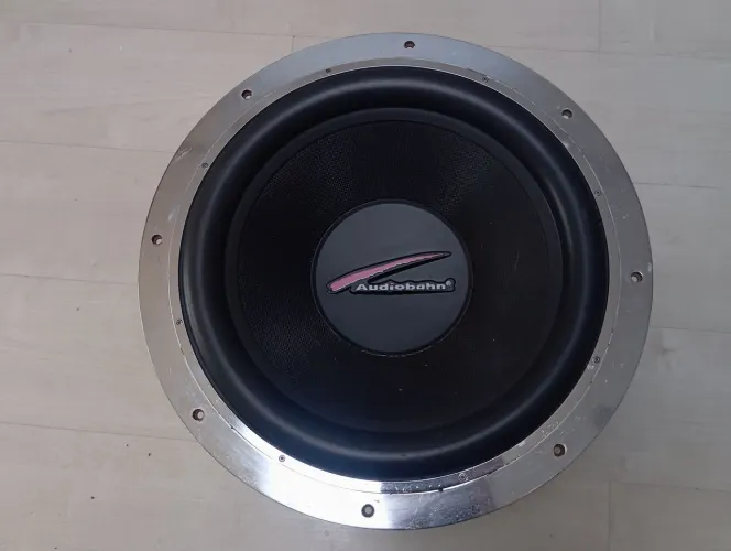 Subwoofer Audiobahn AW1805Q 18" 1200W Original - Funcionando 100%