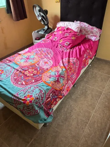 Cama + colchão solteiro ortobom