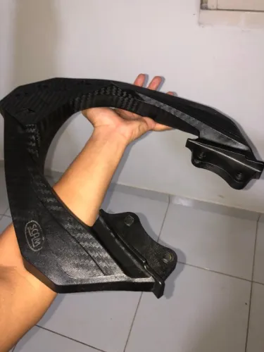 Suporte baú bagageiro Fazer 250 YAMAHA + Base fixadora GIVI