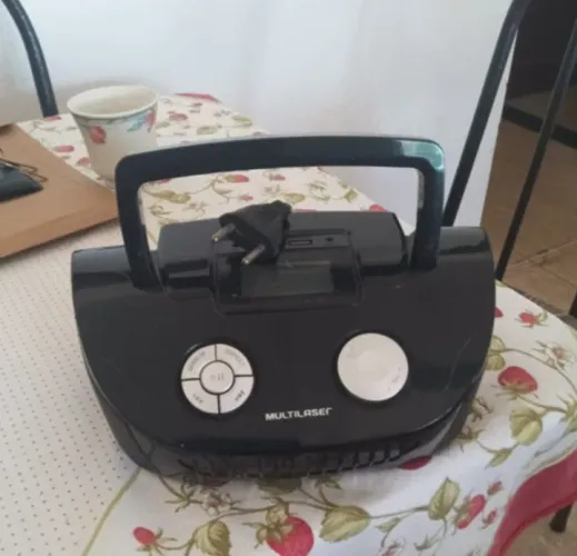 Rádio FM MP3 Boombox Som portátil 4 em 1