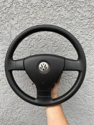 volante original Volkswagen compatível com modelos como Gol, Parati e Saveiro G2, G3 ou G4