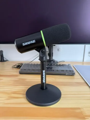 Microfone Shure MV6 USB - Excelente para Live, Podcast e Gravação