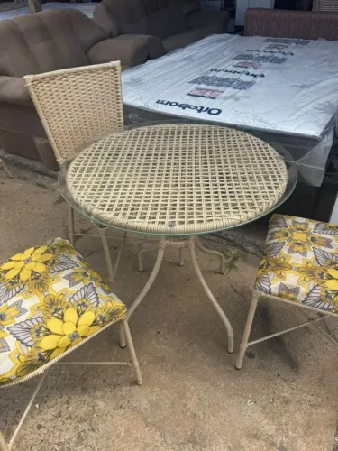 Jogo de mesa bambu