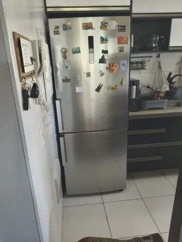 Geladeira Samsung Bottom Freezer Inox 435L - Modelo RL4353JBASL