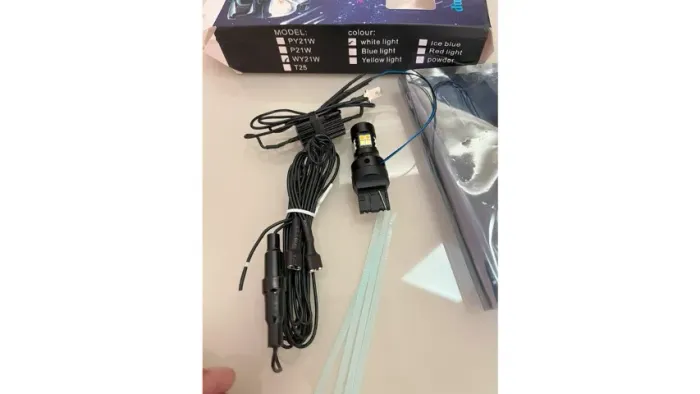 DRL - Kit de Luz Diurna - Seta + Lampada DRL