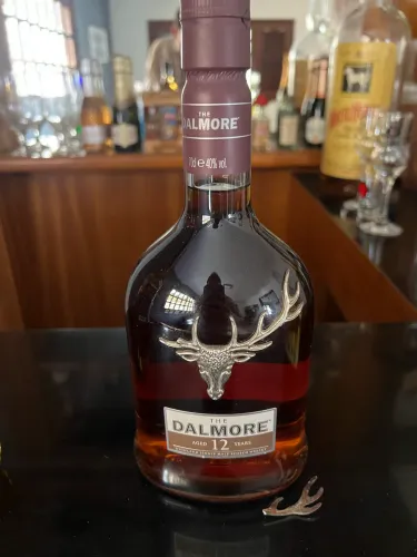 Uísque Dalmore 12 anos Highland Single Malt Scotch 700ml.