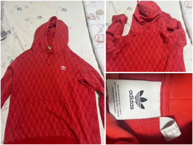 Moletom Adidas Vermelho