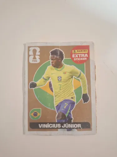 Figurinha Vinícius Junior Ouro