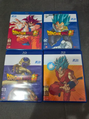 Dragon ball super completo em blu-ray