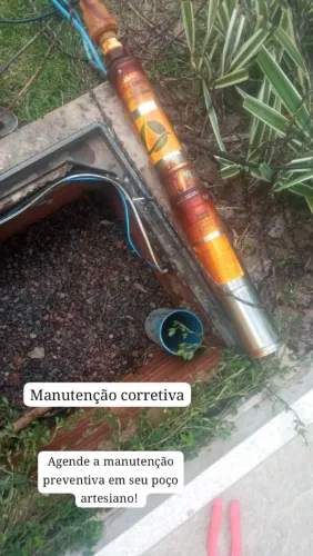 Manutenção em mini poço
