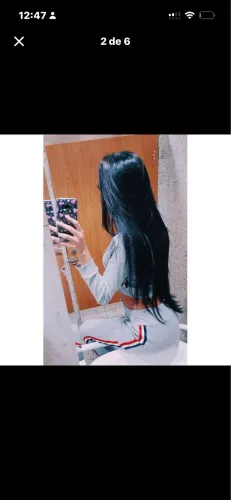 Cabelo orgânico preto 80cm 100g R$20 (SÓ TEM PRETOS)