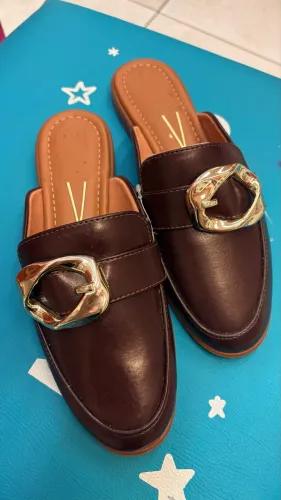 Mule Vizzano Marrom NOVO