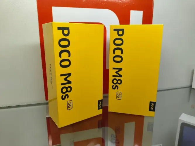 Celular Poco M8s 5G 8Ram 256Gb Novo e Lacrado 