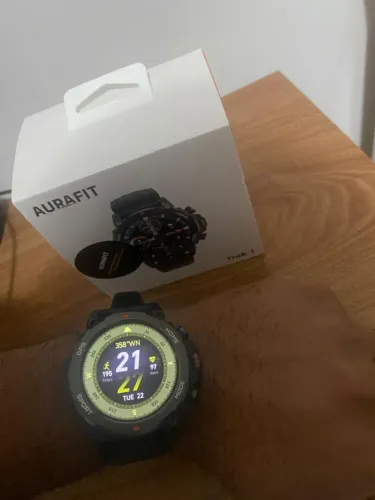 Smartwatch AuraFit Trek 1 G6 / NOVO + GPS + Strava