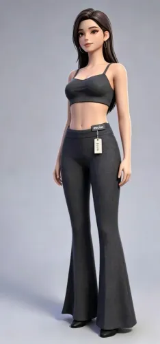 Calça flare suplex mocian