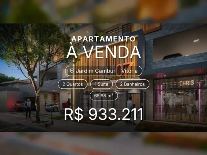 Viva com Estilo em Jardim Camburi: Apartamento 2 Quartos Mobiliado!