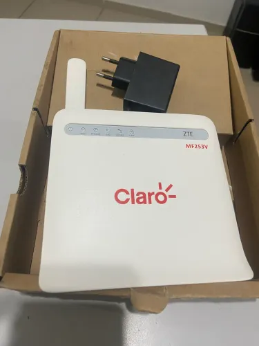 Modem roteador  Zte mf 253v Wi-Fi 4g internet rural ou capital 
