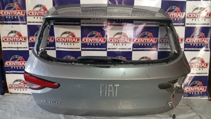 TAMPA PORTA MALA FIAT ARGO CINZA