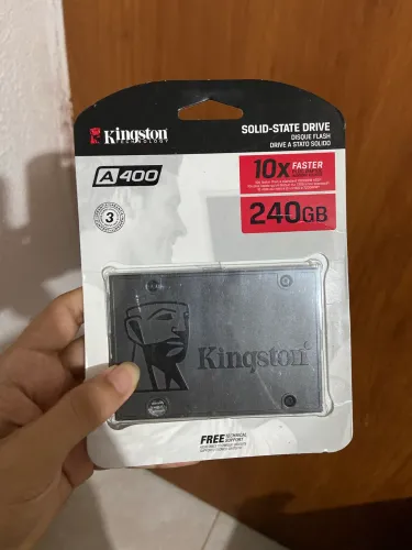 SSD Kingston A400 240GB NOVO LACRADO