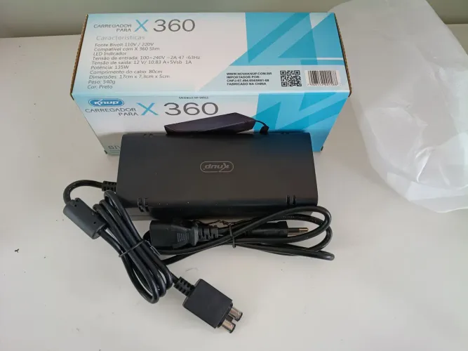FONTE XBOX 360 Nova Bivolt 