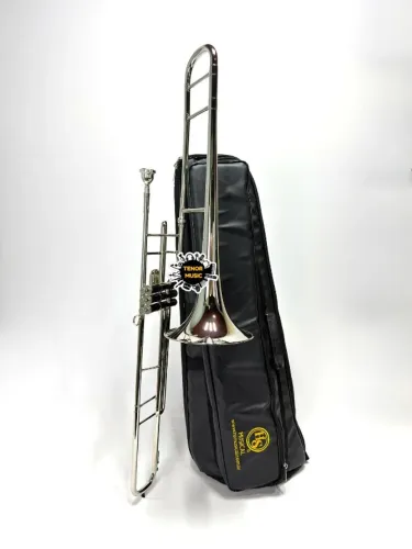 TROMBONE HS MUSICAL S760 NIQUELADO - NOVO
