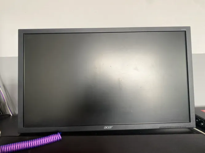MONITOR GAMER ACER 24" LED FHD 5MS HDMI/DVI/VGA PRETO, V246HL