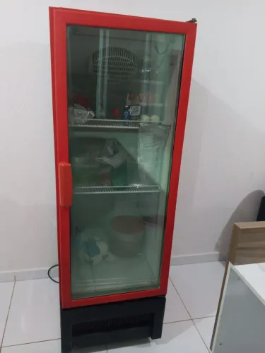 Frizer expositora da coca-cola