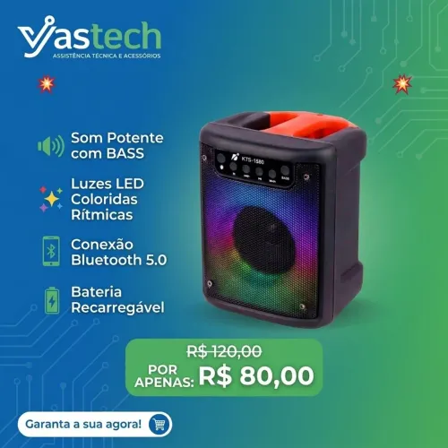 Caixa de Som em Promoção