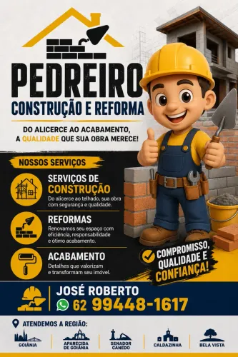 Pedreiro Construção e Reforma