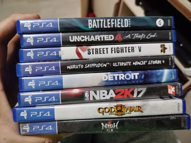 Lote de jogos ps4 originais 