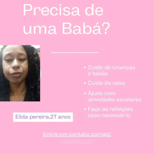 Vaga de babá a domicílio 