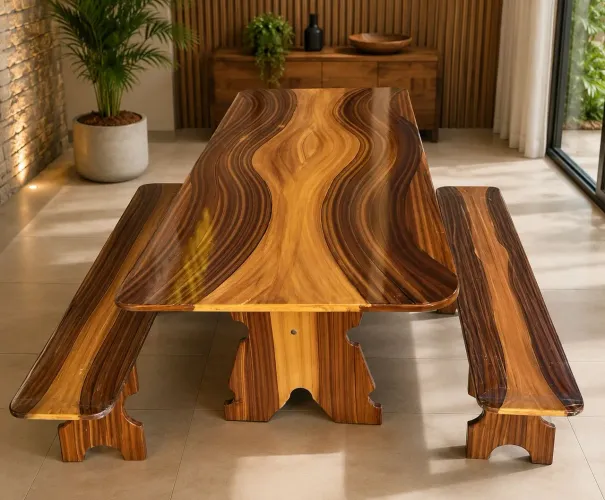 Mesa pedra de ardósia a partir de 590,00