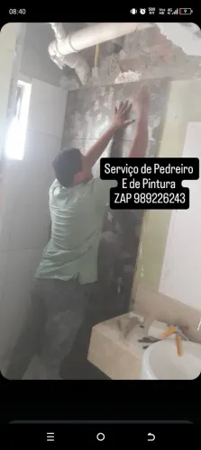 Pedreiro e Serviço de pintura ZAP
