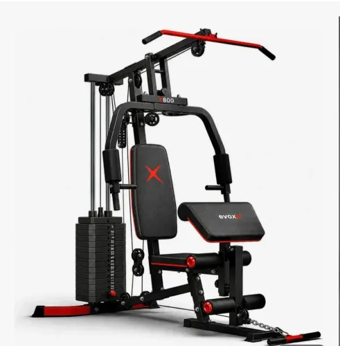 Estação de Musculação EVOX 800 torre de 50kgs. Super Nova e pouco usada, excelente estado.