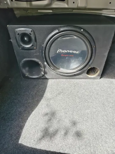 Som caixa trio corneta e super tweeter com alto falante painner 400rms