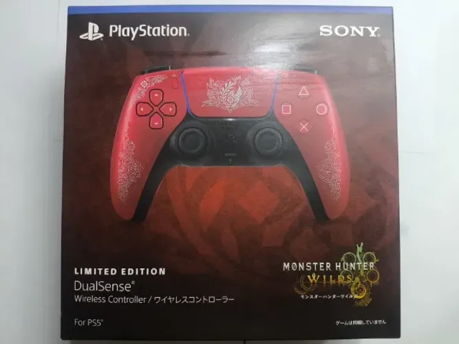 Controle Dualsense PS5 Edição Monster Hunter
