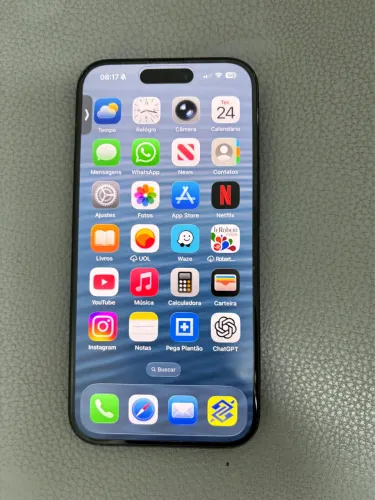 iPhone 15 PRO 256G, com caixa, cases e películas frontal e câmeras. Excelente estado. 