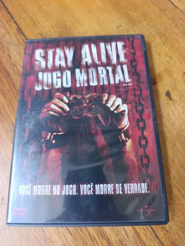DVD FILME STAY ALIVE JOGO MORTAL. +16 RARIDADE