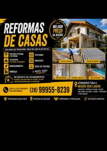 Trabalho de Reformas em Geral
