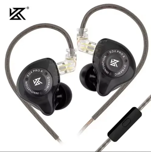 Fone de Ouvido KZ EDX PRO X com Microfone - Lacrado