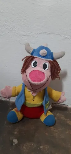 Pelúcia Hampton Viking Tiny Toons Antigo Anos 90 P/ Restauro
