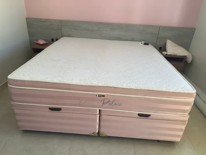 CAMA TERAPÊUTICA COM COLCHÃO MAGNÉTICO 