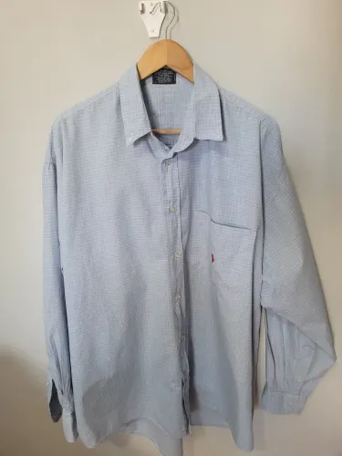 Camisa masculina Ralph Lauren GG xadrez