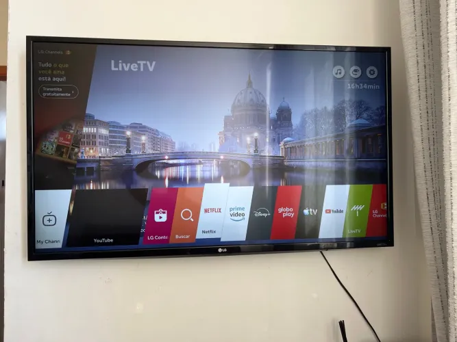 Smart TV LG 43 Polegadas 4K