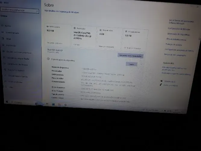 Notebook Acer Aspire VX 