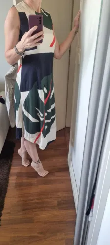 Vestido folha sem uso osklen, p